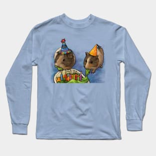 Piggy Power -Guinea Pig Birthday Party Long Sleeve T-Shirt